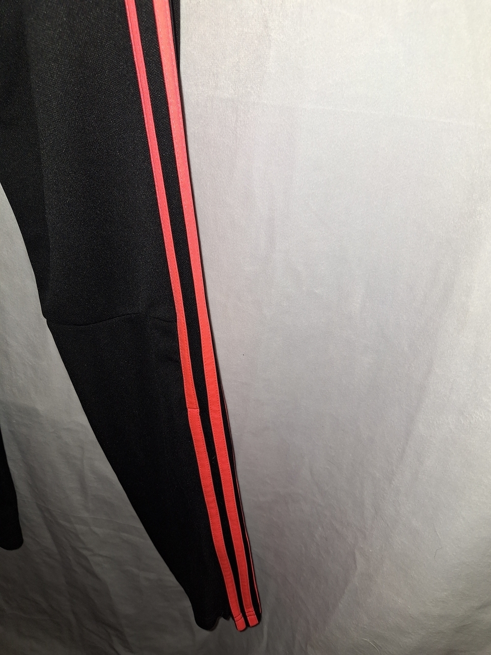 Adidas  Black & Coral Athletic Track Pants - Picture 6 of 8